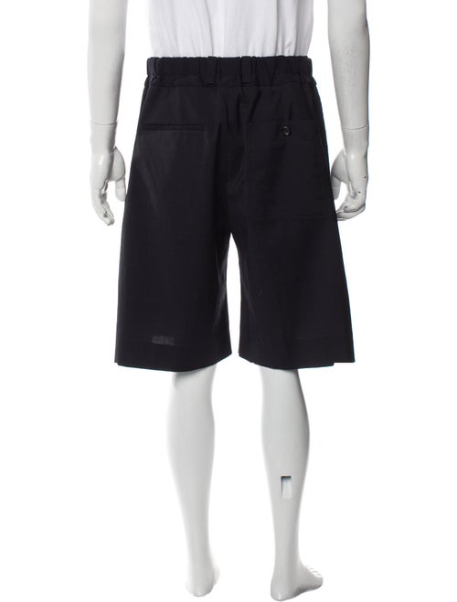 Lanvin Wool Jogger Shorts