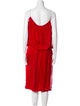Lanvin Silk Midi Length Dress