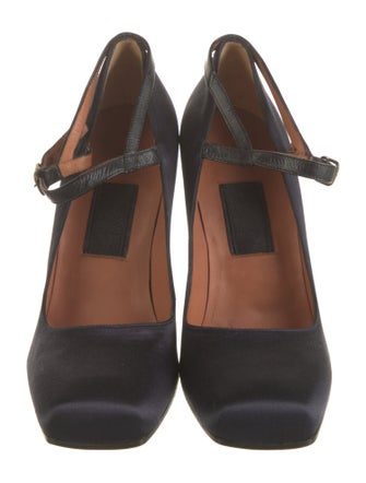Lanvin Satin Pumps