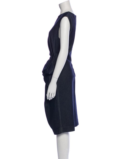 Lanvin Bateau Neckline Midi Length Dress