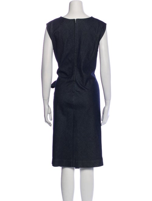 Lanvin Bateau Neckline Midi Length Dress