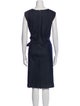 Lanvin Bateau Neckline Midi Length Dress