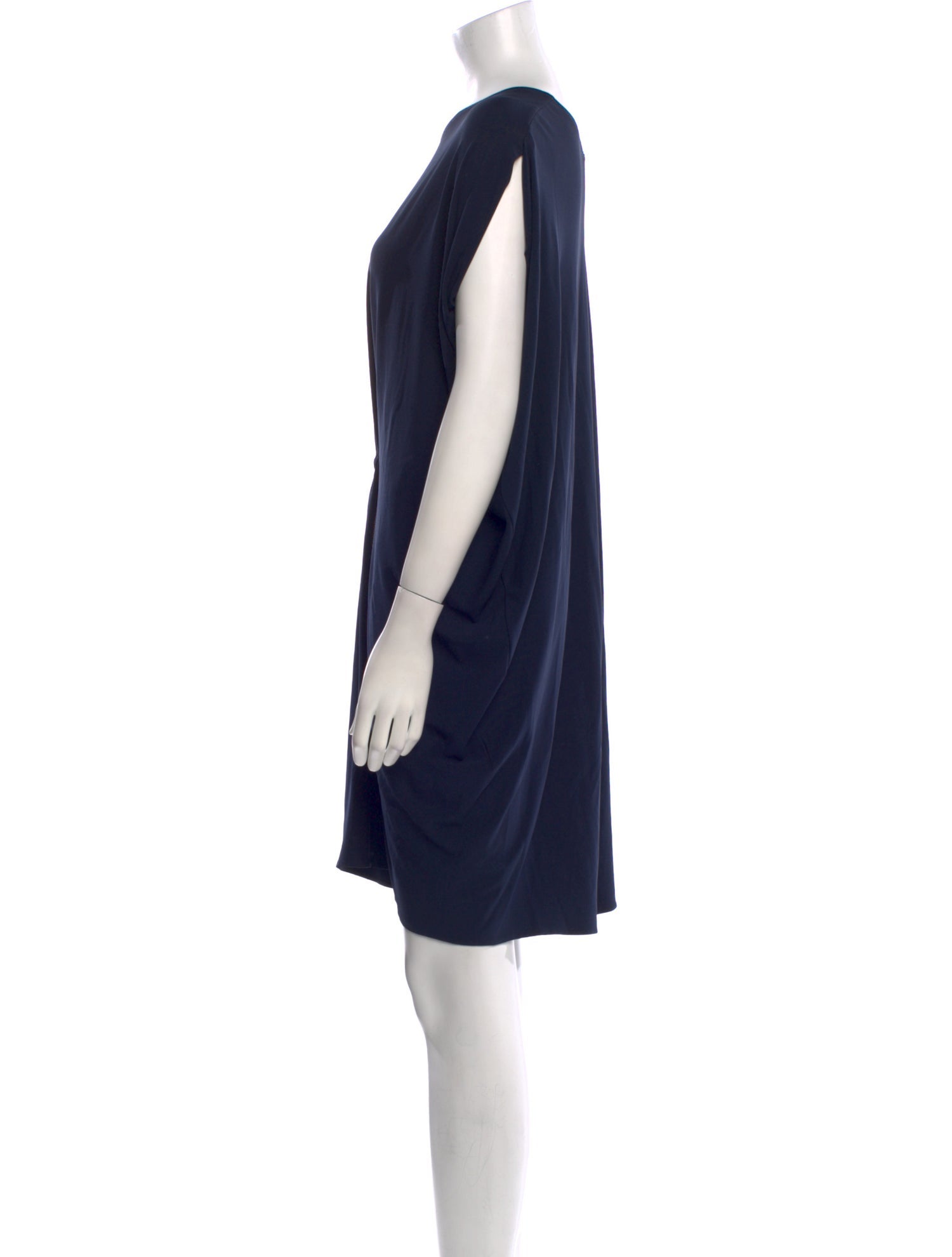 Lanvin Bateau Neckline Mini Dress