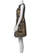 Lanvin Printed Mini Dress