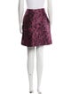 Lanvin Floral Print Knee-Length Skirt
