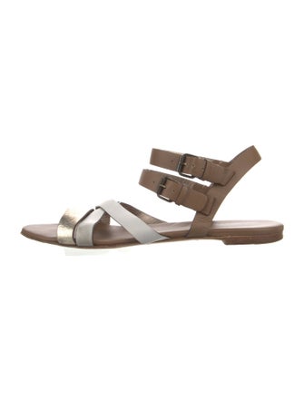 Lanvin Leather Slingback Sandals
