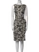 Lanvin Silk Midi Length Dress
