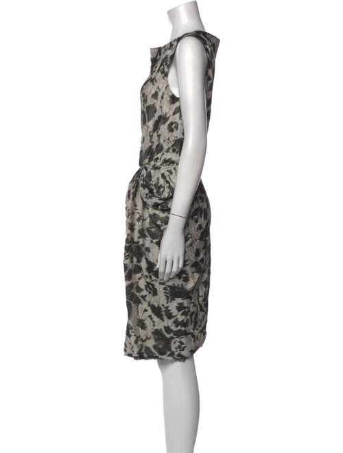 Lanvin Silk Midi Length Dress