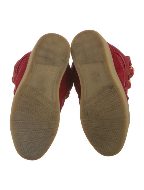 Lanvin Suede Sneakers