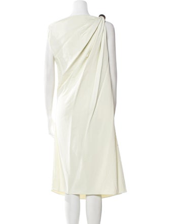 Lanvin Cowl Neck Midi Length Dress