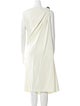 Lanvin Cowl Neck Midi Length Dress