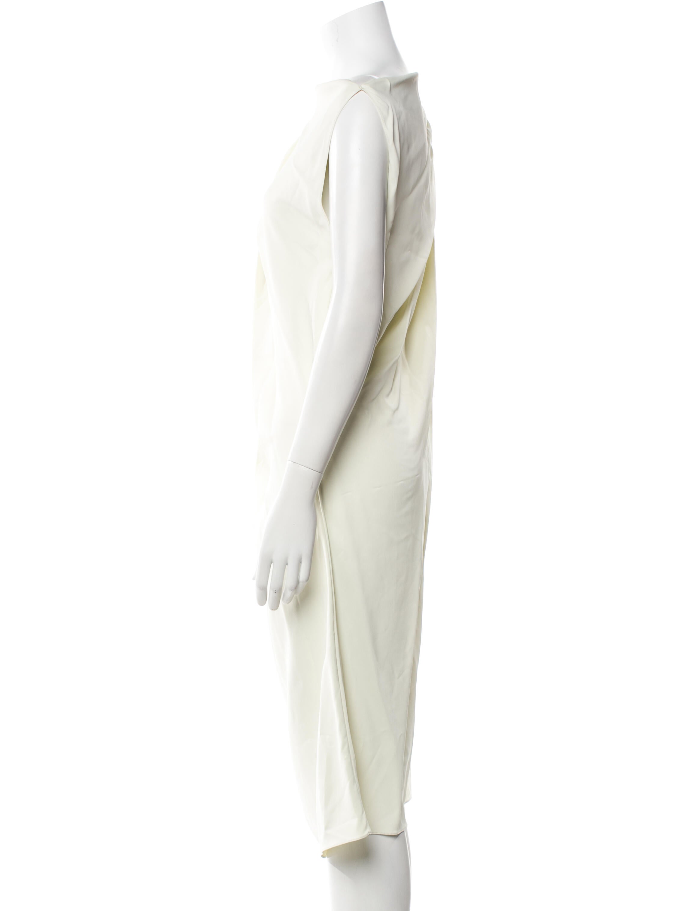 Lanvin Satin Midi Length Dress