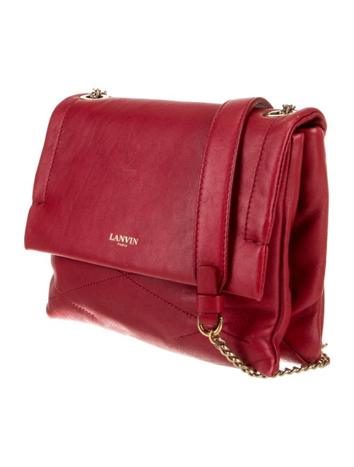 Lanvin Leather Messenger Bag