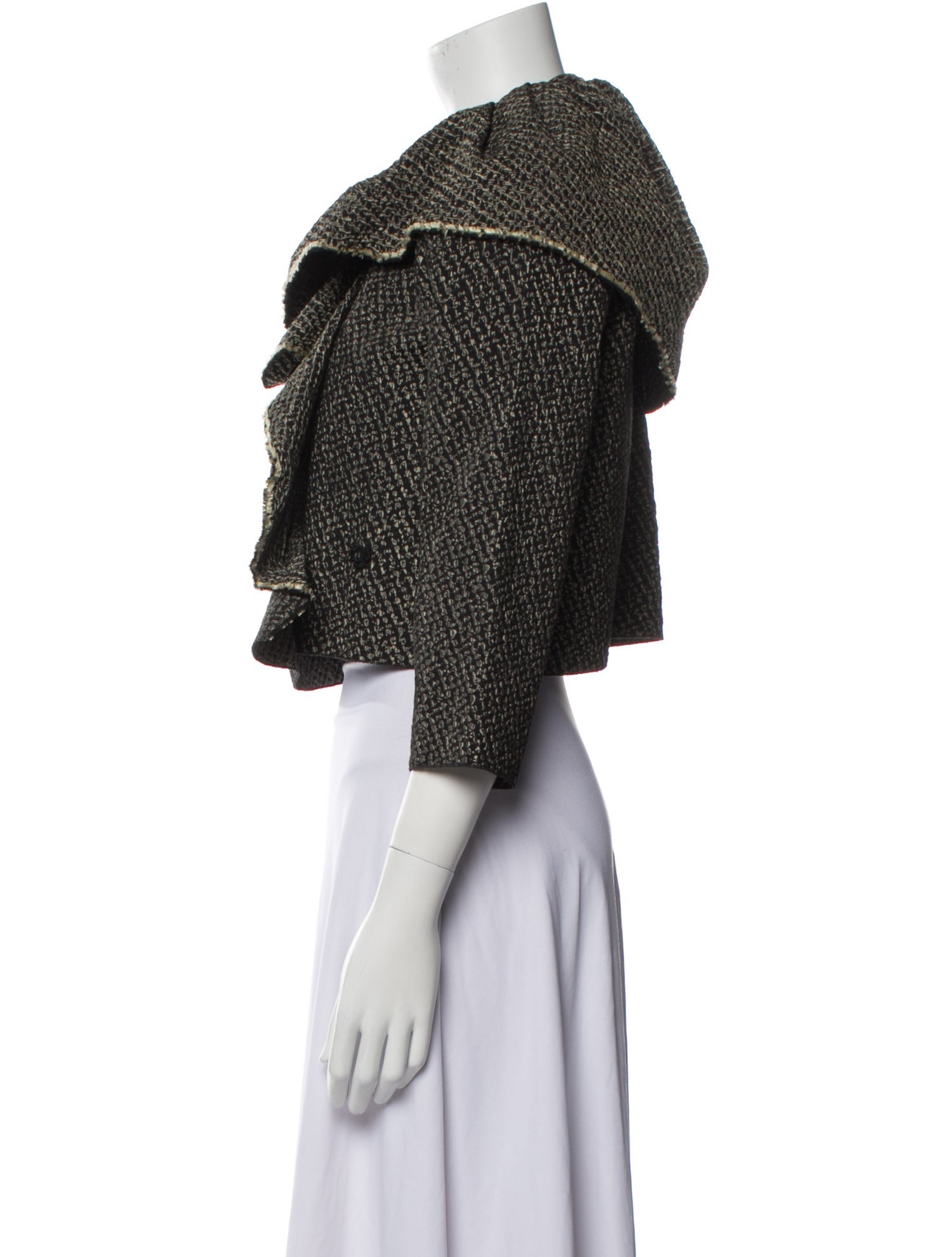 Lanvin Tweed Pattern Jacket