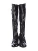Lanvin Patent Leather Riding Boots