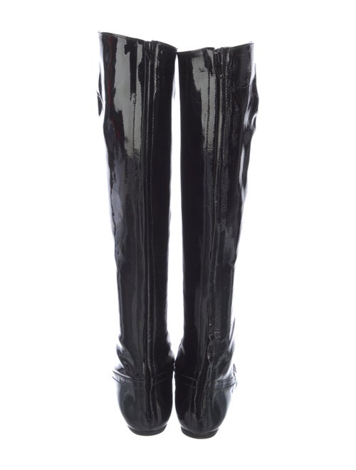 Lanvin Patent Leather Riding Boots