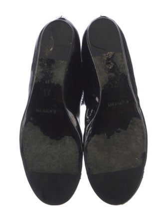 Lanvin Patent Leather Riding Boots