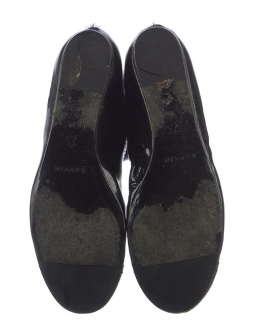 Lanvin Patent Leather Riding Boots