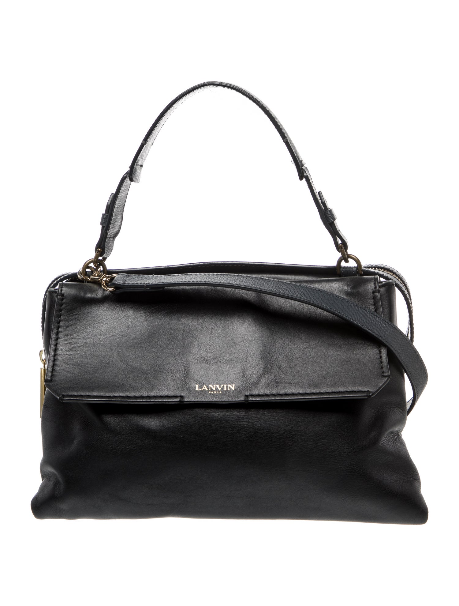 Lanvin Leather Top Handle Bag