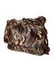Lanvin Snakeskin Shoulder Bag