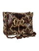 Lanvin Snakeskin Shoulder Bag