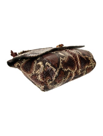 Lanvin Snakeskin Shoulder Bag