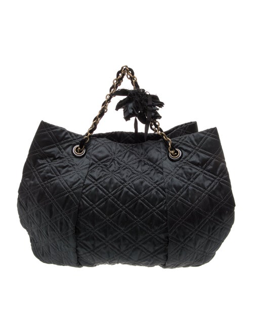 Lanvin Quilted Top Handle Bag