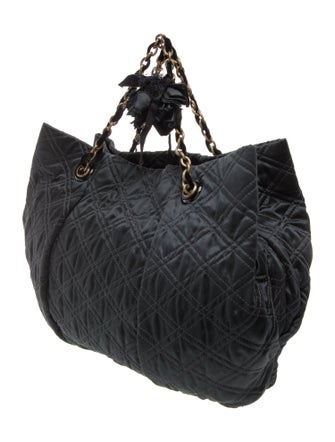 Lanvin Quilted Top Handle Bag