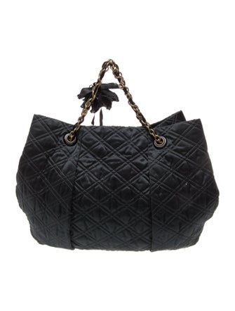 Lanvin Quilted Top Handle Bag