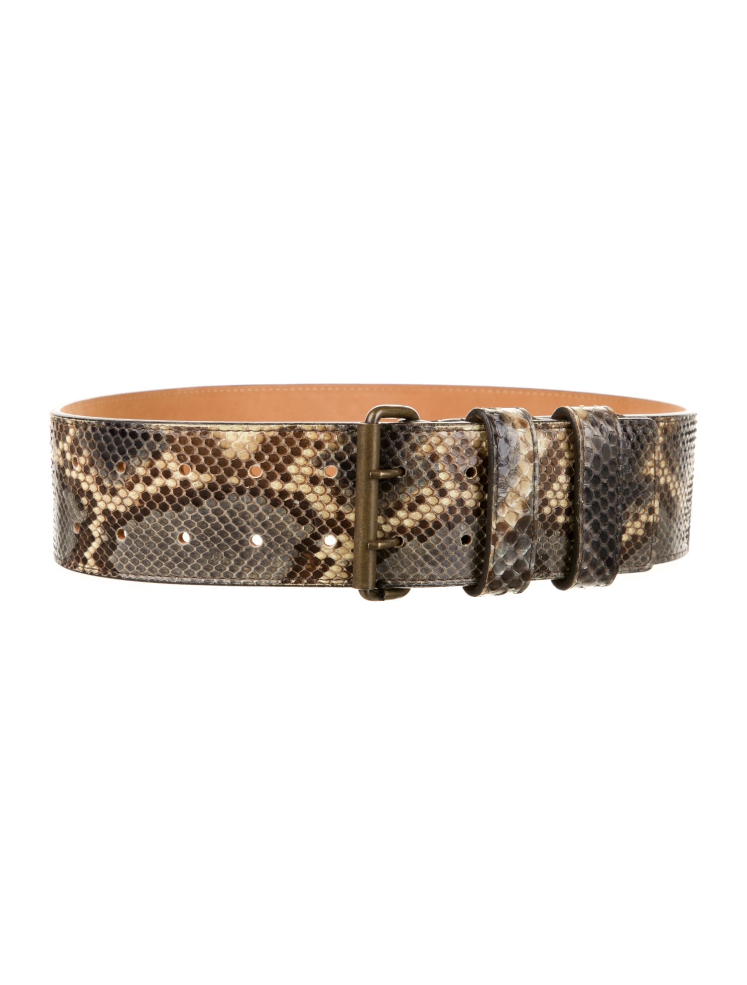 Lanvin Snakeskin Belt