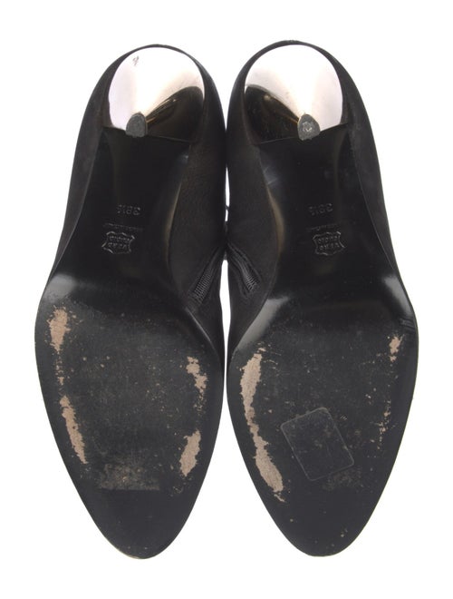 Lanvin Leather Colorblock Pattern Mules