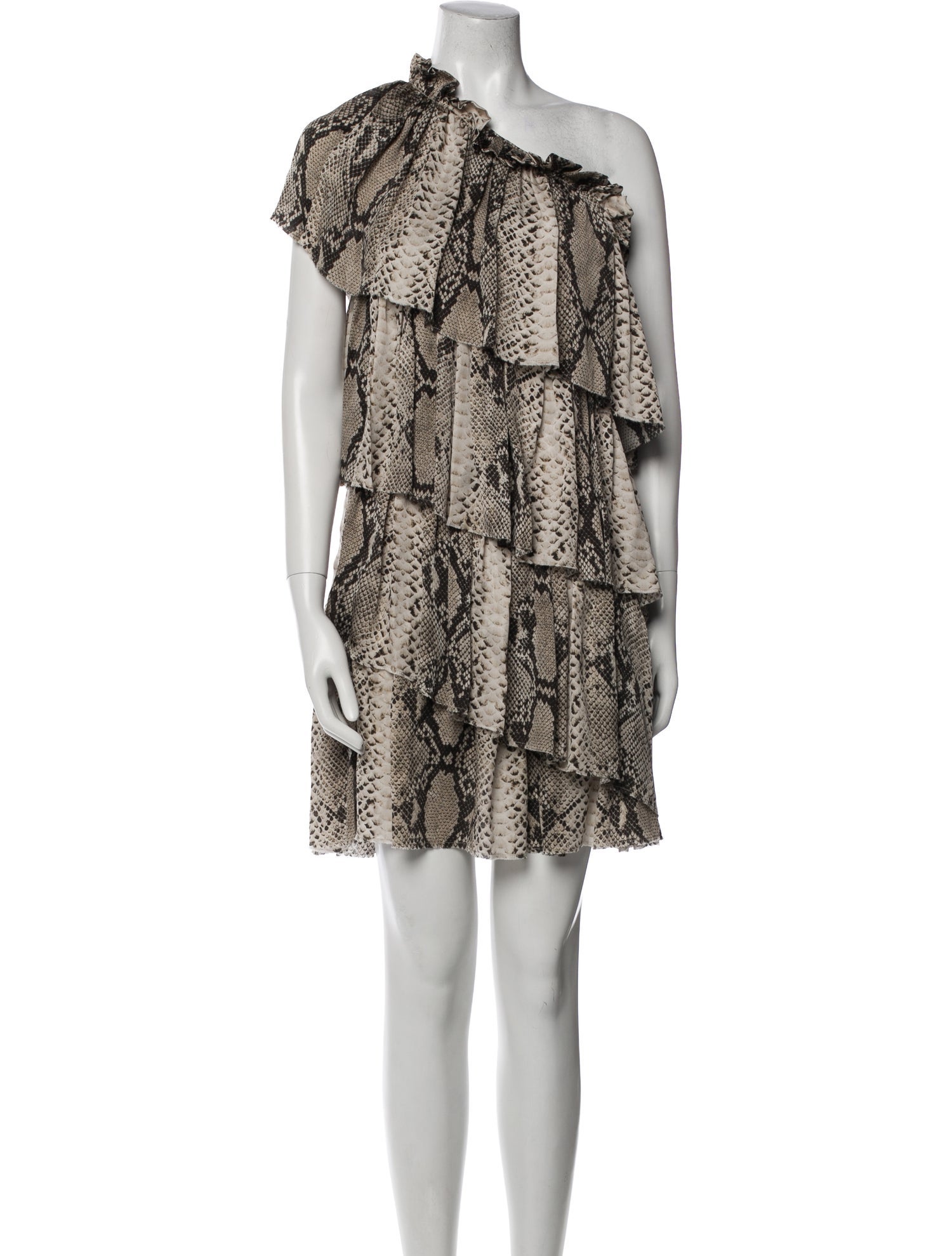 Lanvin Silk Mini Dress