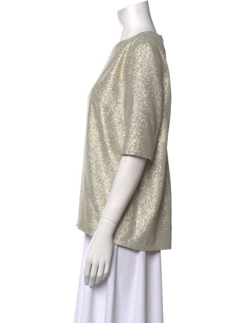 Lanvin Silk Crew Neck Top