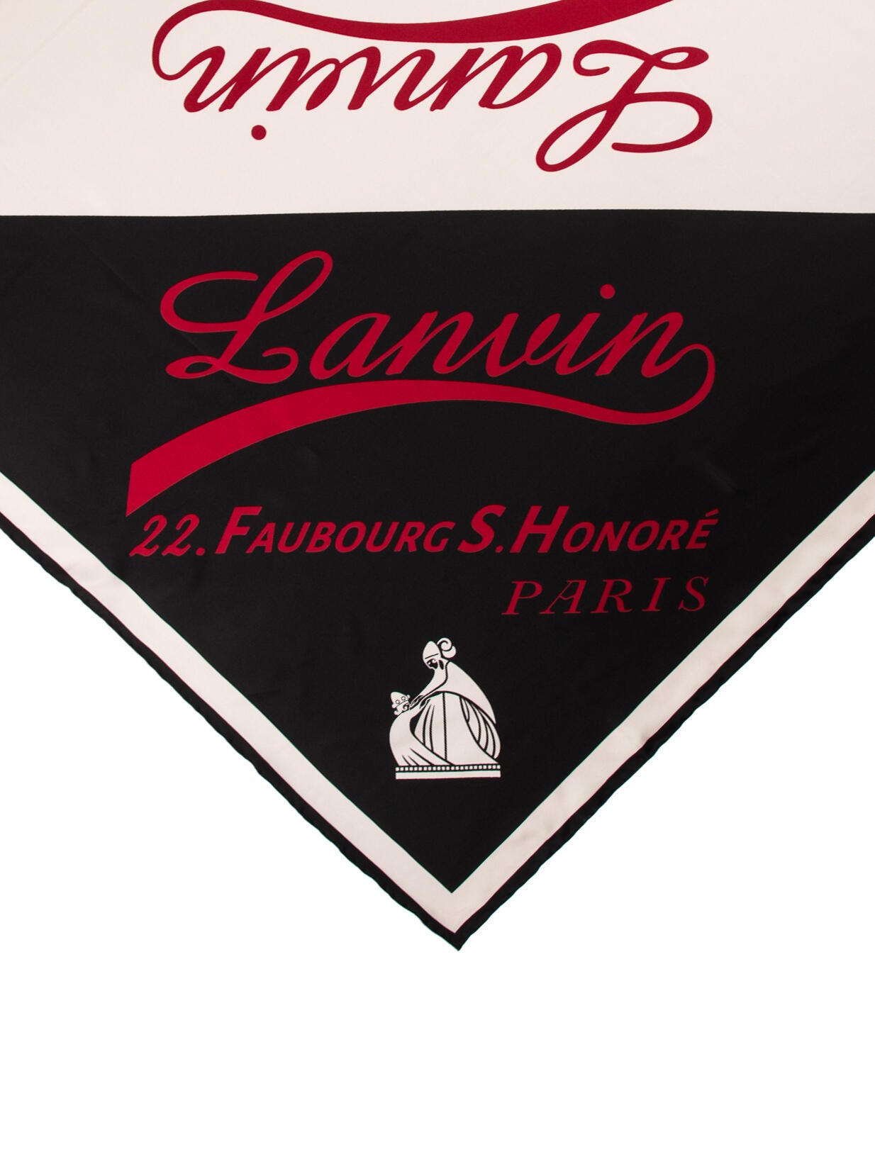 Lanvin Silk Printed Scarf