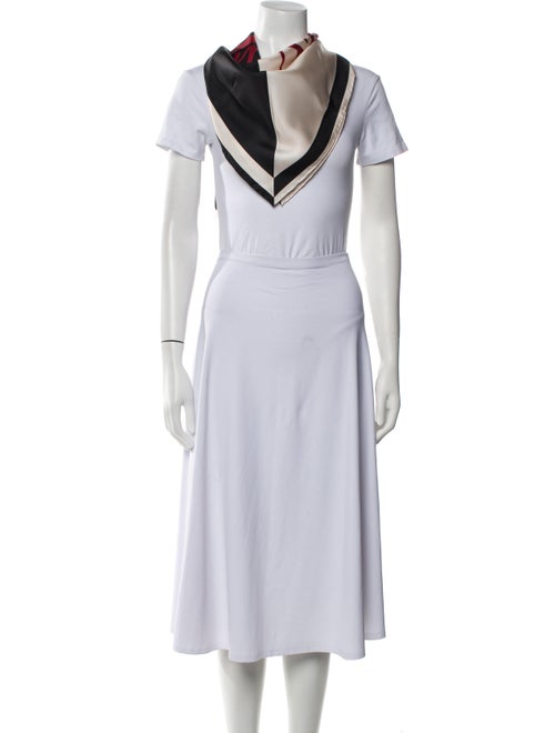 Lanvin Silk Printed Scarf