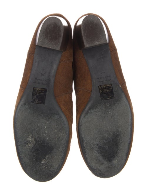 Lanvin Suede Riding Boots