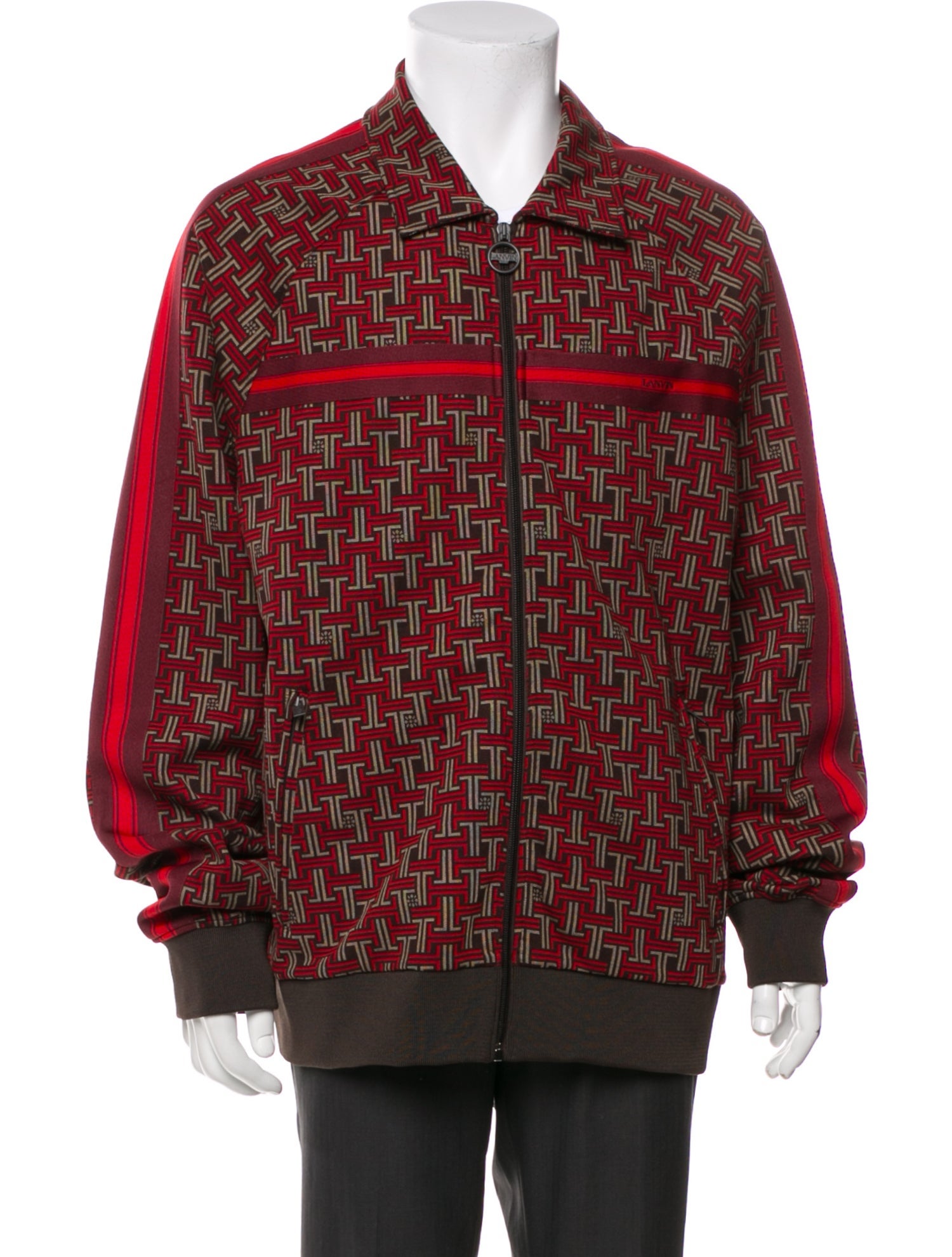 Lanvin Printed Trucker Jacket