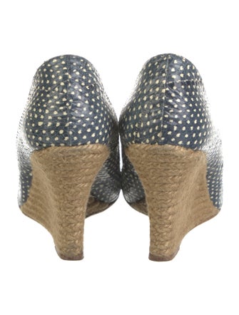 Lanvin Snakeskin Animal Print Pumps