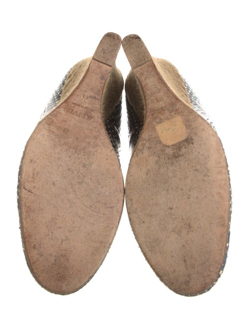 Lanvin Snakeskin Animal Print Pumps