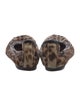Lanvin Ponyhair Animal Print Flats