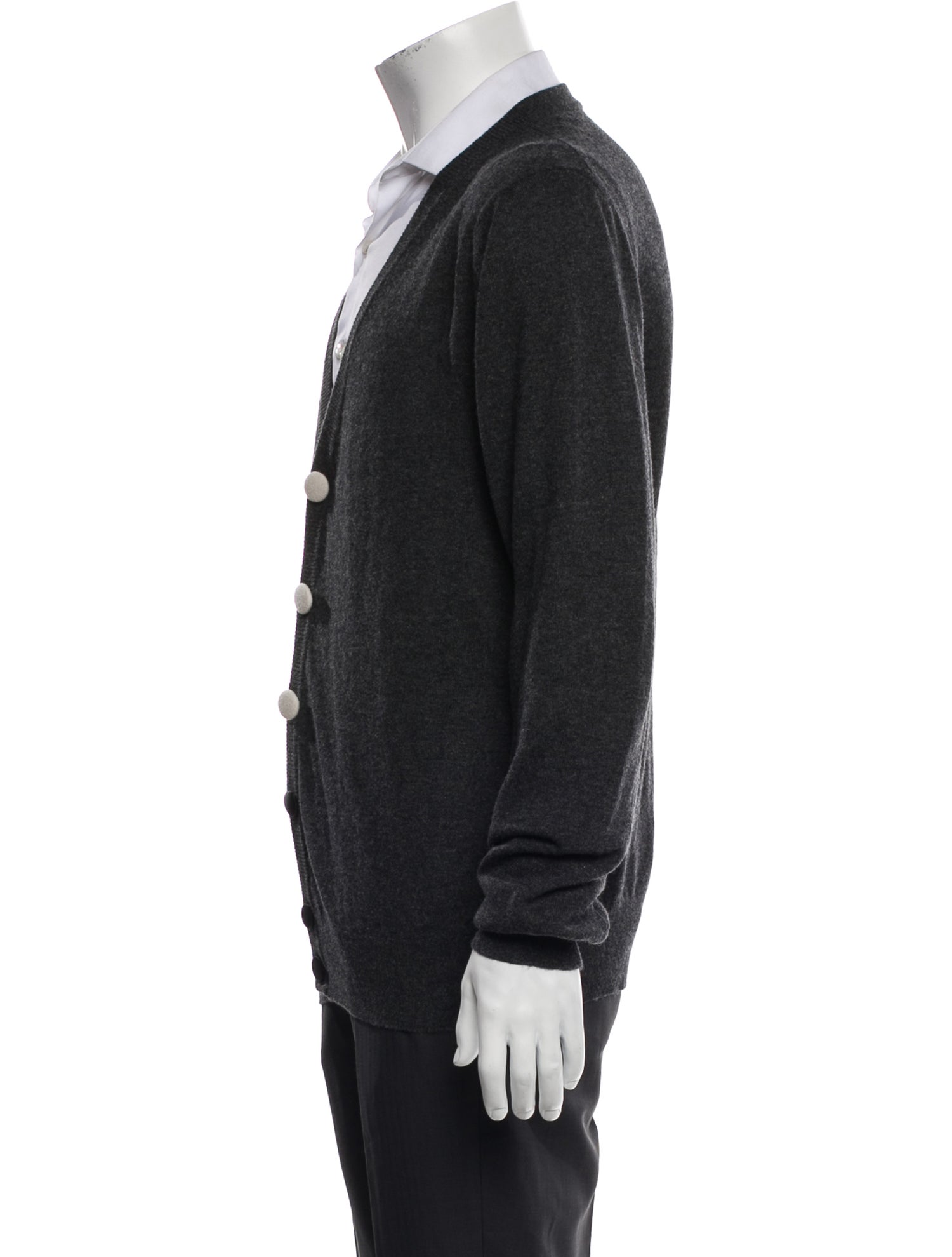 Lanvin Cashmere V-Neck Cardigan
