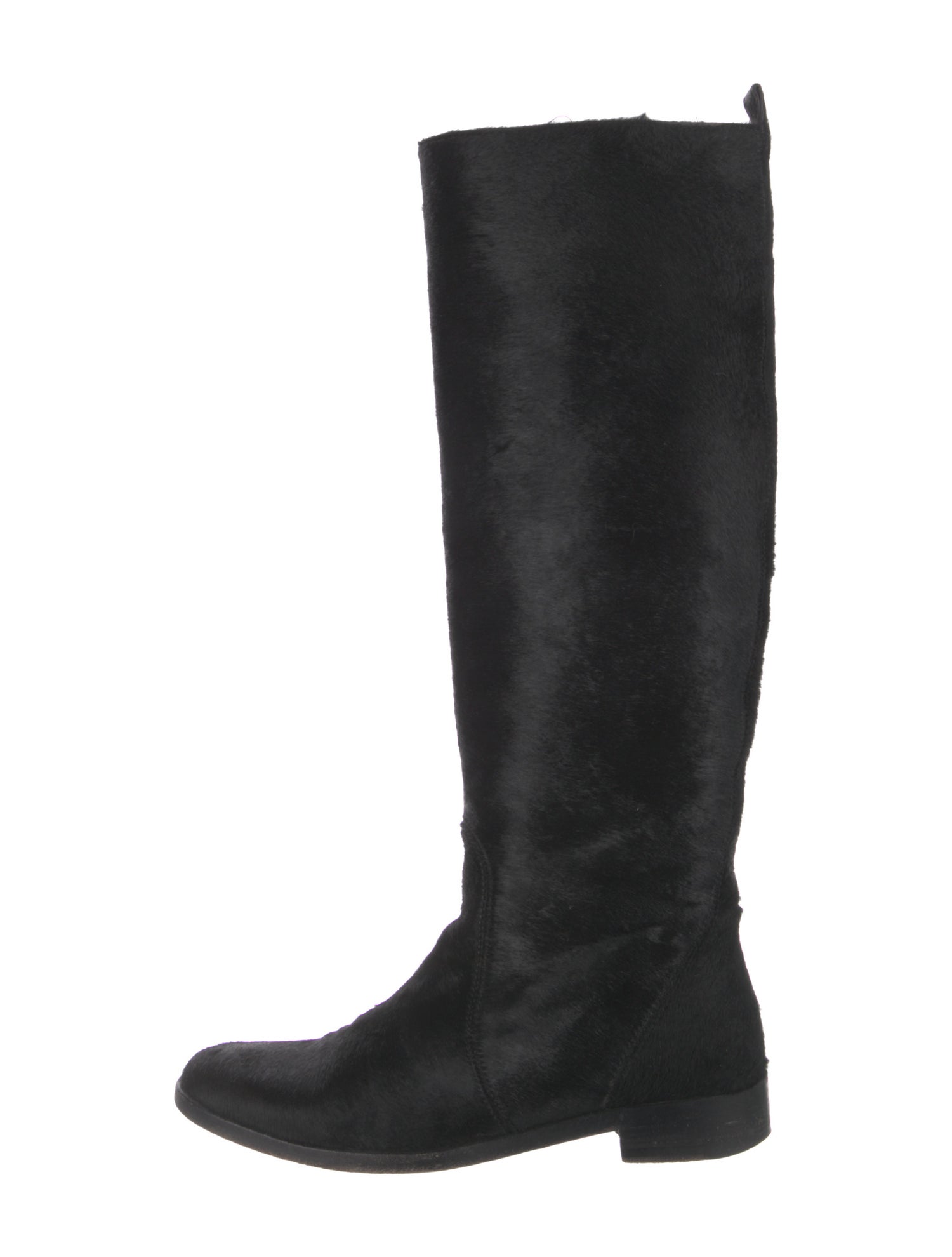 Lanvin Ponyhair Riding Boots