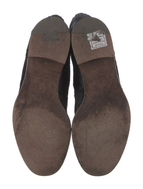 Lanvin Ponyhair Riding Boots