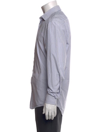Lanvin Striped Long Sleeve Dress Shirt