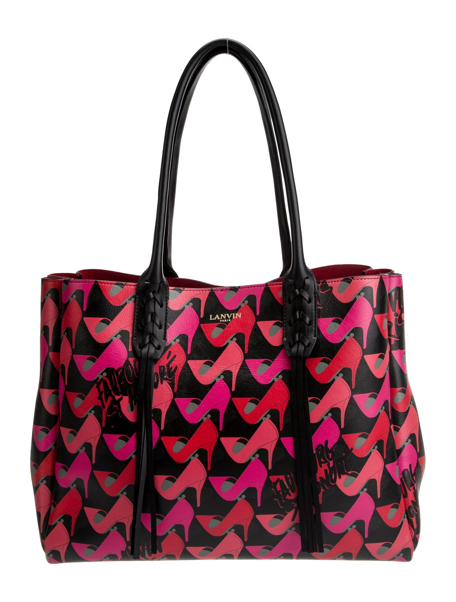 Lanvin Calf Leather Shoe Print Shopper
