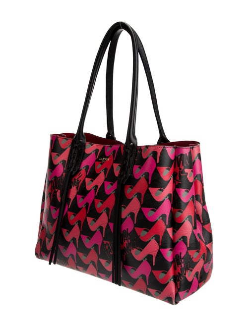 Lanvin Calf Leather Shoe Print Shopper