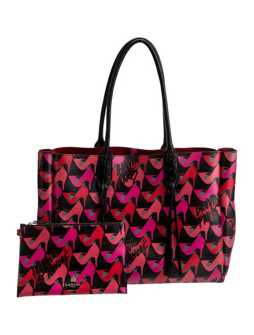 Lanvin Calf Leather Shoe Print Shopper