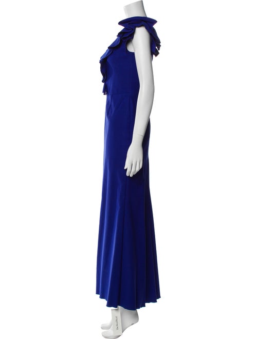Lanvin Cowl Neck Long Dress