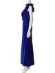 Lanvin Cowl Neck Long Dress
