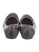 Lanvin Snakeskin Animal Print Ballet Flats